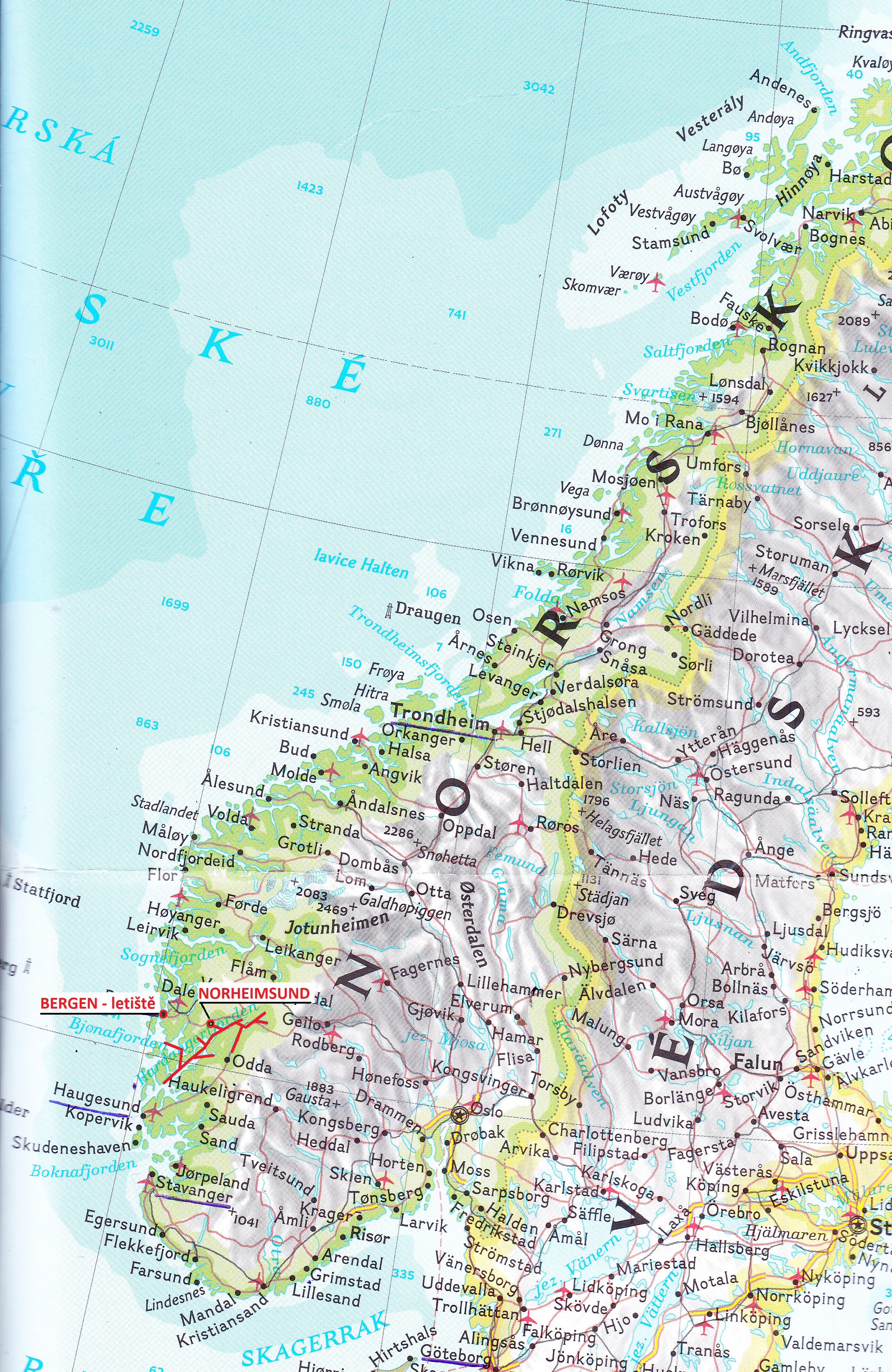 Norsko - Hardangerfjord